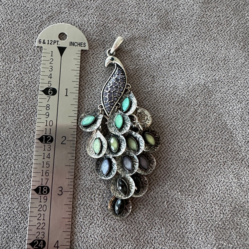 Peacock Pendant(Avail Only Via Not-So-Mystery Box)